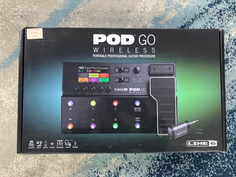 Line 6 POD GO Wireless Multi-Effects & Amp Modelr Factory Sealed image 1