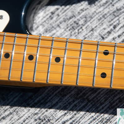 1993-94 (Grunge Era) Fender ST-57 Stratocaster Reissue - Made in Japan - "Blackie Vibes" - Pro Set Up w Perfect Frets/Action/Intonation! image 8