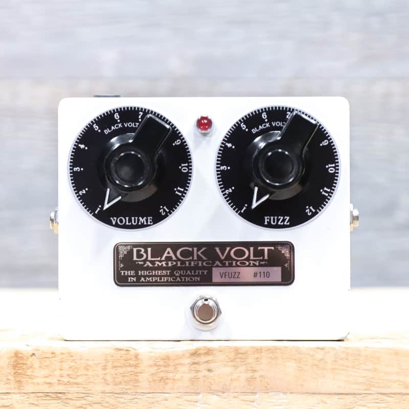 Black Volt Amplification VFUZZ Vintage Fuzz Circuit Design Effect Pedal #110 image 1