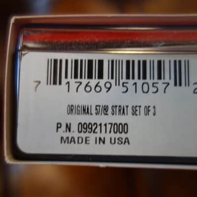 Fender Original ’57/’62 Strat Pickups, (3) image 3