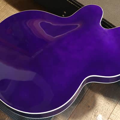 2020 Gretsch G6120SH Brian Setzer Hot Rod Semi-Hollow Electric Guitar Purple Metallic + OHSC image 12