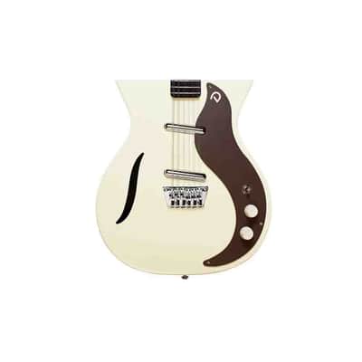 Danelectro D59V12-VWHT DANO 59 Vintage Shorthorn Shape 12-String Electric Guitar image 4
