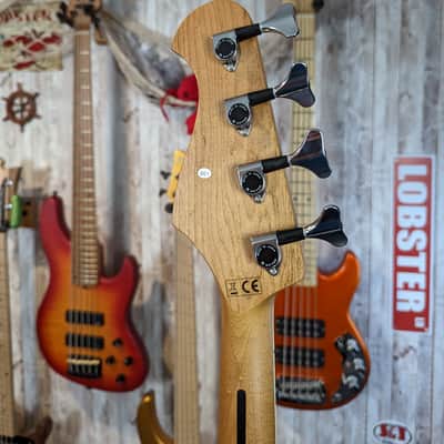 Harley Benton MV-4JB Gotoh 2022 Daphne Blue image 6