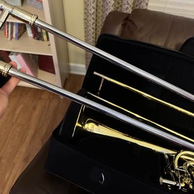 Shires Q36Y Bass Trombone (Yellow Brass Bell) Lacquer Finish image 6