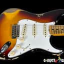 2023 Fender Stratocaster 1969 Custom Shop '69 Reissue Strat Heavy Relic ~ 3-Color Sunburst