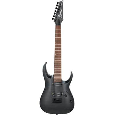 Ibanez RGA742FM-TGF Standard Transparent Gray Flat 7-String image 1