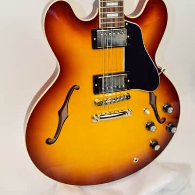 2026 Gibson ES35F00ITNH1 ES-335 Figured Electric Guitar, Rosewood Fingerboard, Iced Tea w/ Case image 3