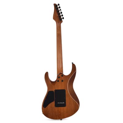 Suhr Custom Modern Trans Caramel w/ CME-Selected Waterfall Burl Maple Top (Serial #88105) image 6