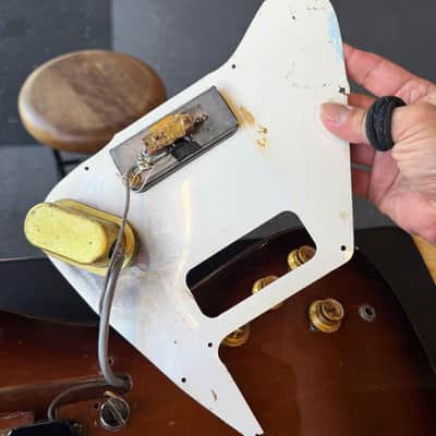 1965 Gibson Firebird I Non Reverse - Sunburst - No Breaks! Original Vintage Electric Guitar - USED image 16