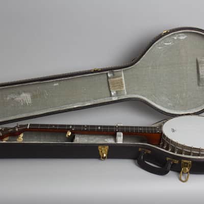 A. C. Fairbanks  # 4 Special 5 String Banjo (1909), ser. #25504, black hard shell case. image 10