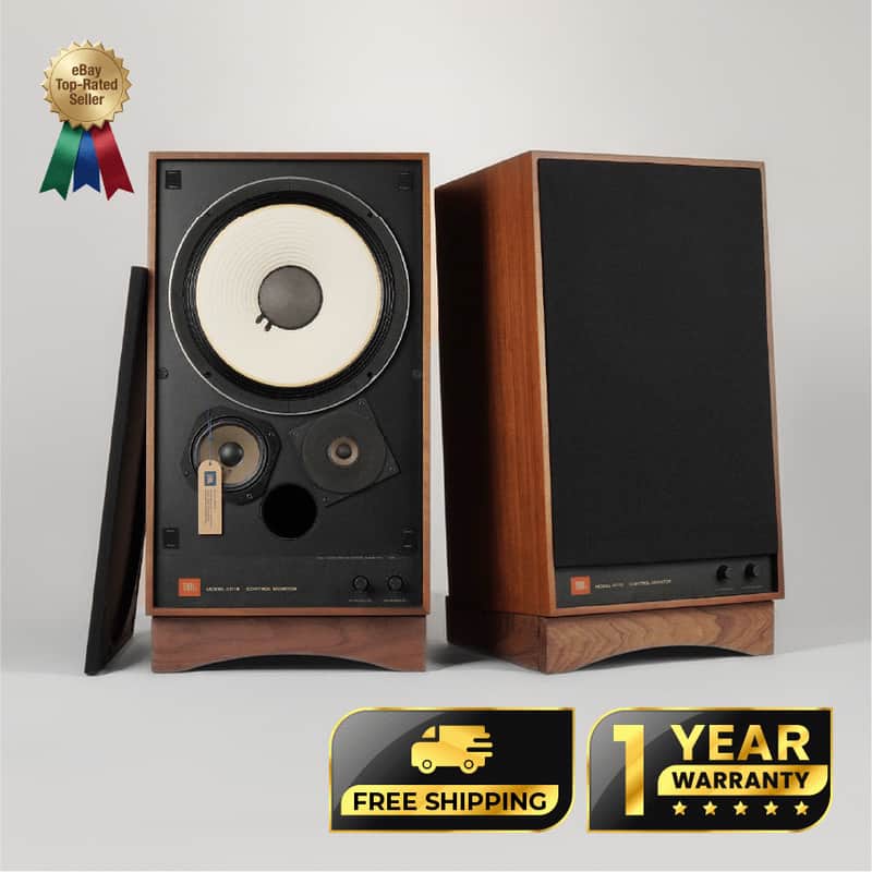 JBL 4311B Vintage Control Monitor Pair of Speakers – Restored – 1-Year Warranty image 1
