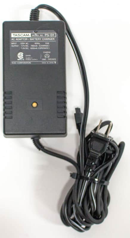 Tascam PS-D1 Power Supply Charger for Tascam DA-P1 Pro DAT Recorder & Ext CB-D1 image 1