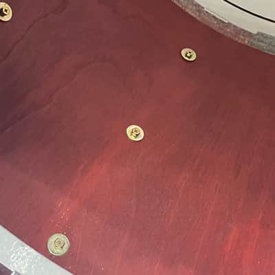 Yamaha Recording Custom 20x14 Bass Drum Cherry Made in japan image 12