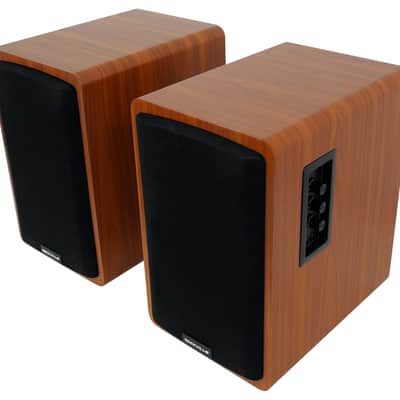 Rockville ELITE-5C Wood 800w Home Theater 5.25" Bluetooth Bookshelf Speakers image 4