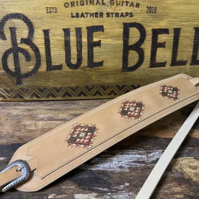 Blue Bell Straps  MUSTANG  “One of a Kind “Unique piece Exclusive for Al’s Music Factory image 2