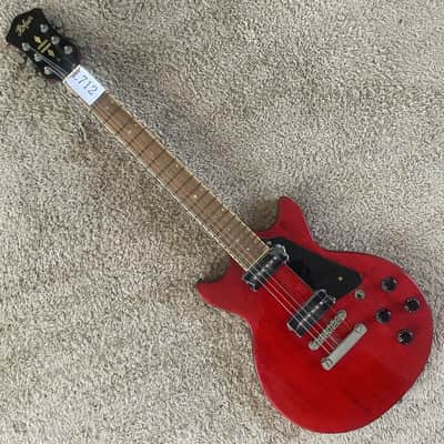 Hofner Electric Guitar, Burgundy, P90 Pickup, 22 Frets image 3