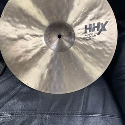 Sabian 15" HHX Complex Medium Hi-Hat Cymbals (Pair) 2019 - Present - Natural image 6