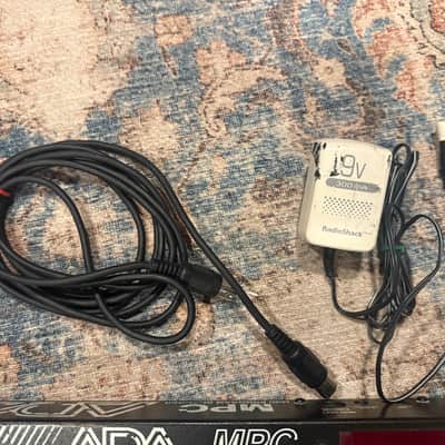 ADA A/DA MPC Midi Foot Controller Pedal 1980's -w/AC adapter + midi cable- Not working 100% image 2
