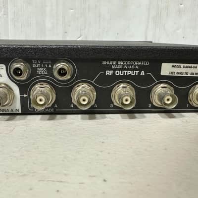 SHURE UA845-UA UHF ANTENNA DISTRIBUTION SYSTEM 782-806MHZ #5201N (THS) image 8