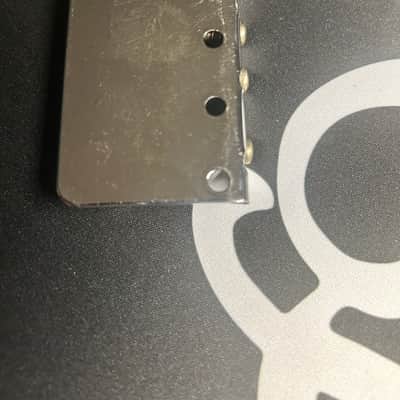 Fender Jazz or Precision Bass Complete Bridge with Mounting Screws Early/Mid 70’s Very Nice image 5