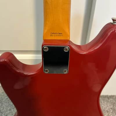 Used Fender 1994 Fender Mustang MG-65 Japanese 65' Reissue Dakota Red image 7