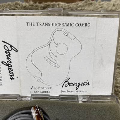 Bourgeois Transducer / Mic Combo Pickup System for 3/32" Saddle image 4