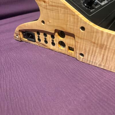 Moog Sub Phatty & Little Phatty or Stage2 replacement side panels. "Aqua Timber Chestnut"5A MasterGrade.Polyurethane gloss finish. image 3