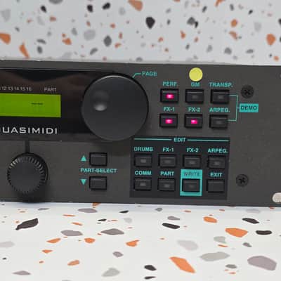 1993 Quasimidi Quasar Sound Module FM PCM Additive Synthesizer Used image 5
