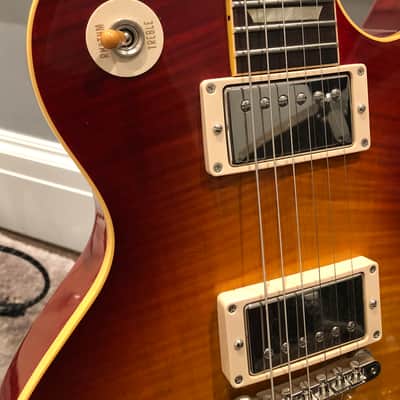 Gibson R9 Les Paul 2009  persimmon Burst ( 1 of 25 in this burst ) 50th anniversary  8.2 image 10