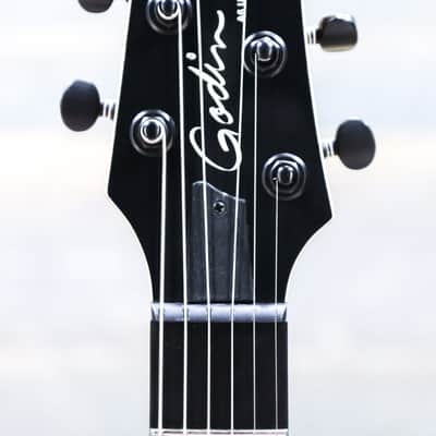 Godin A6 ULTRA Mahogany Deluxe Natural HG "B-Stock" Electro-Acoustic Guitar w/Bag image 7