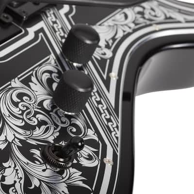Schecter Avenger FR Przym Palladium - Gloss Black (922) image 9
