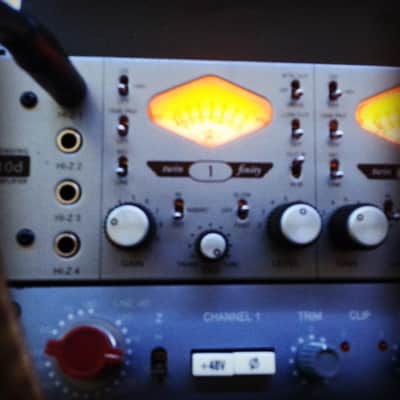AMS Neve 1073DPA Dual Channel Mic Preamp 2010s - Blue image 2