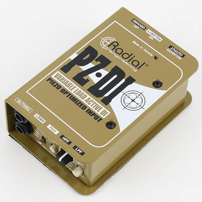 週末限定値下げ　Radial PZ-DI ダイレクトボックス Amazon.com: Radial PZDI 1-channel Passive Piezo-Optimized Direct
