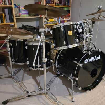 Yamaha Birch Custom Absolute Early 2000s - Piano Black image 2