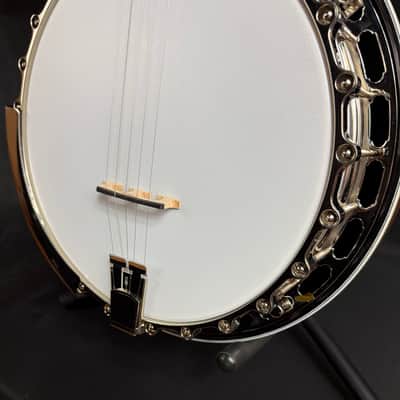 Gold Tone Mastertone™ OB-12 Top Tension Resonator Banjo Vintage Brown Finish w/ Case image 9