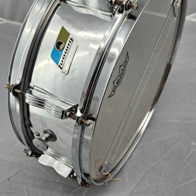Ludwig Rocker II Wood Snare Drum 5x14 1984 - Chrome Over Wood image 9