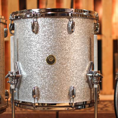 Gretsch USA Custom Silver Sparkle Drum Set - 14x20,8x12,14x14,16x16 - SO#1323840 image 5