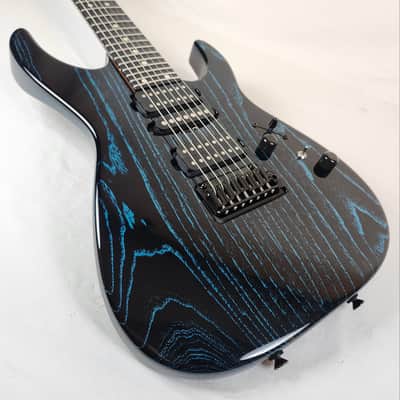 Tom Anderson Angel Player 7, Swamp Ash Body, HSH, Black w/Bora Dog Hair, Logo Bag image 8