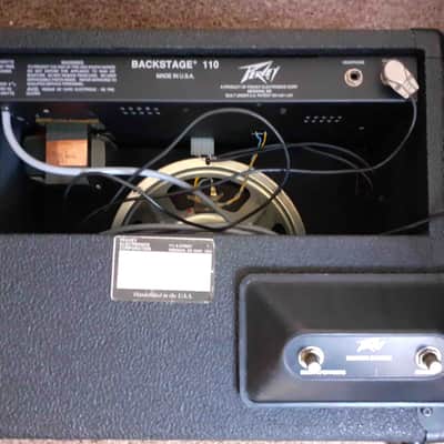 Peavey 110 approx 1989/90 - Black / Silver image 5
