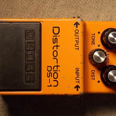1979 BOSS DS-1 DISTORTION PEDAL LONG DASH TA7136AP CHIP SILVER SCREW MIJ KILLER! image 2