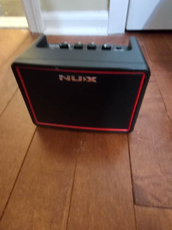 NuX Mighty Lite BT 3-Watt Desktop Bluetooth Guitar Combo 2020s - Black image 1