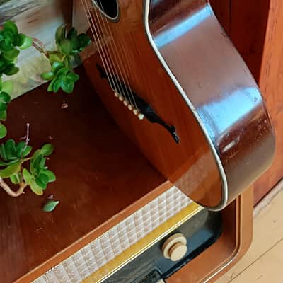 Antique Romantic Parlor guitar ca. 1910 Restored! image 7
