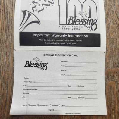 E.K. Blessing 100th Anniversary Trumpet #58 of 100 2006 W/Pro Tec Case & Accessories image 12