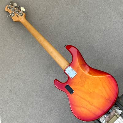 2008 Ernie Ball Music Man StingRay 5 HS Cherry Sunburst w/Case image 7