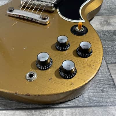 2025 Gibson Custom Murphy Lab Ultra Heavy Aged ‘61 SG Standard - Double Gold image 9