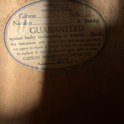 1923 Gibson L-3 Sunburst w/Original Case image 23