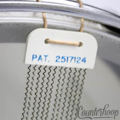 *Ludwig 14x5"Acrolite Snare Drum Baked Aluminum Shell 8-Lug Chicago Vintage 1980 image 10