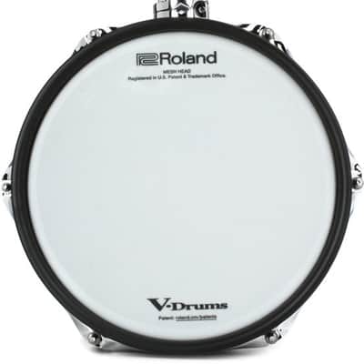 Roland PDA100L-BK V-Drums Acoustic Design Shallow 10-inch Tom Pad - Black image 2