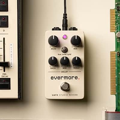 Universal Audio Compact Evermore Studio Reverb Pedal image 3