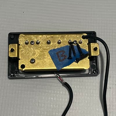 2020 Era Jackson Logo High Output JS24 DKAM Model Black Neck & Bridge Guitar Humbucker Pickup Set image 7